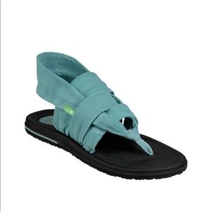 Sanuk Yoga Sling 3 in Mineral Blue